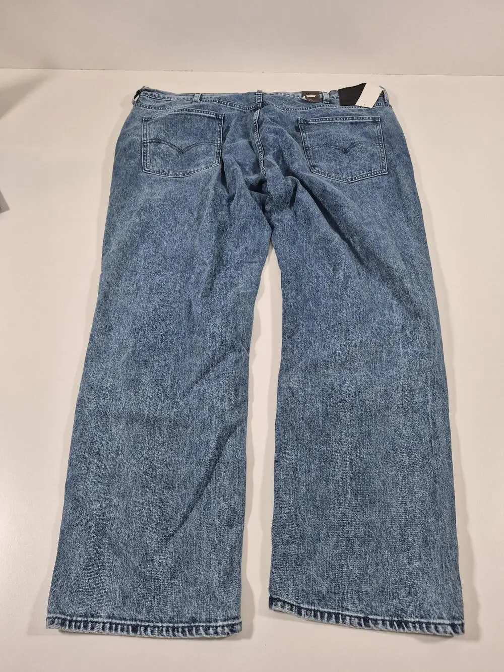 Levis 541 Athletic Taper Jeans Mens 42x30 Blue Stonewash Stretch Denim NWT